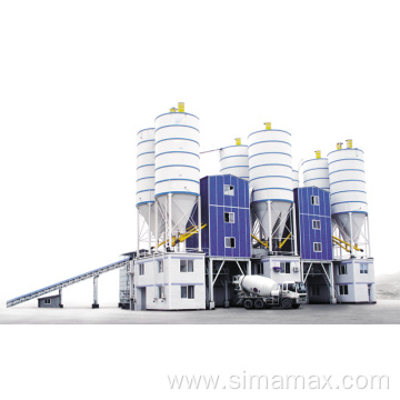 The most affordable HZS120 concrete mixing plant